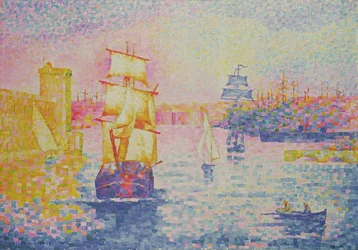 Der Hafen von Marseille, ca. 1909